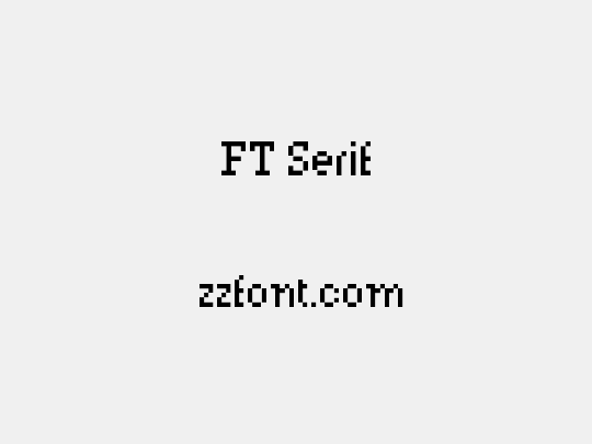 FT Serif
