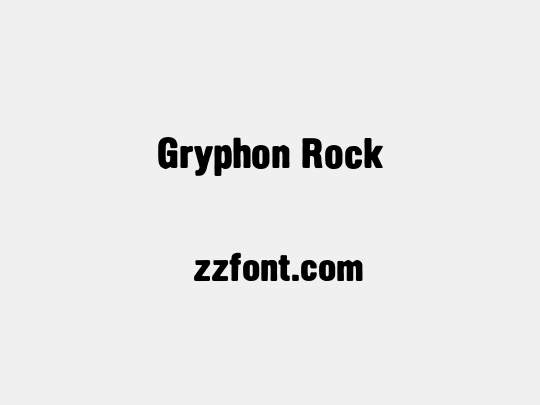 Gryphon Rock