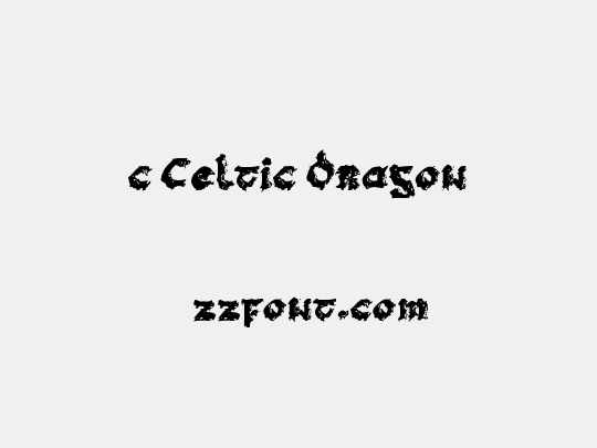 c Celtic Dragon