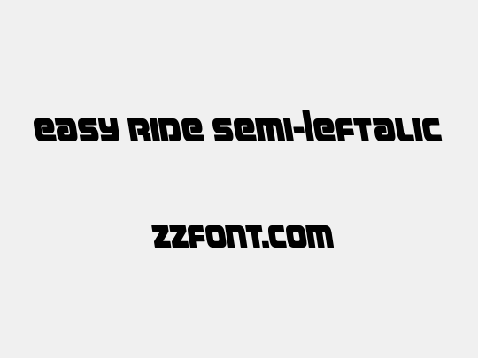 Easy Ride Semi-Leftalic