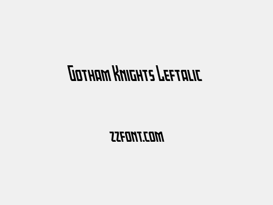 Gotham Knights Leftalic