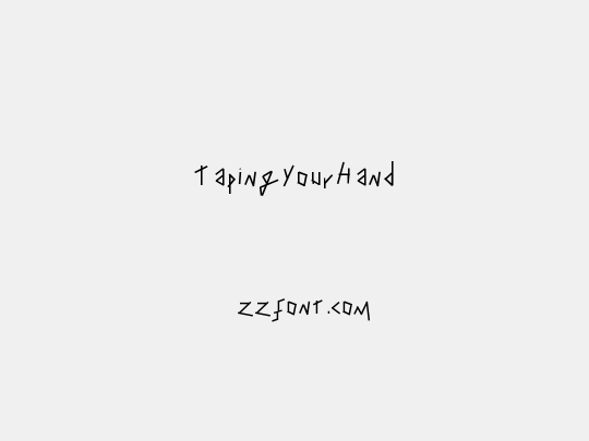 TapingYourHand