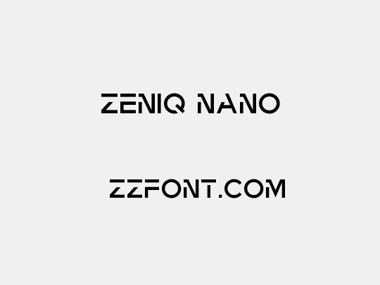 Zeniq Nano
