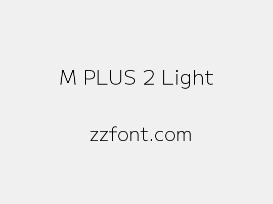 M PLUS 2 Light