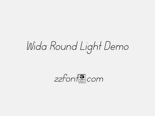 Wida Round Light Demo