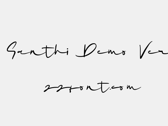 Mrs. Santhi Demo Version