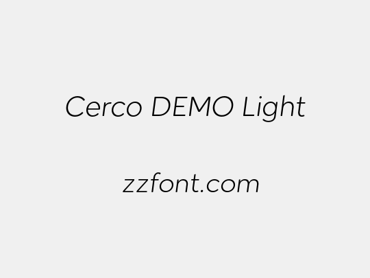 Cerco DEMO Light