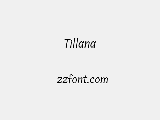 Tillana
