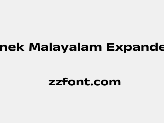 Anek Malayalam Expanded