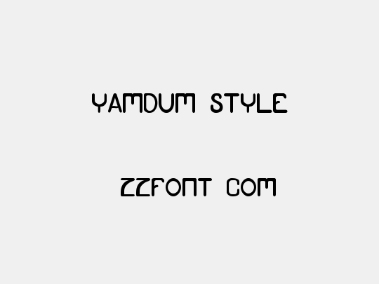 Yamdum style