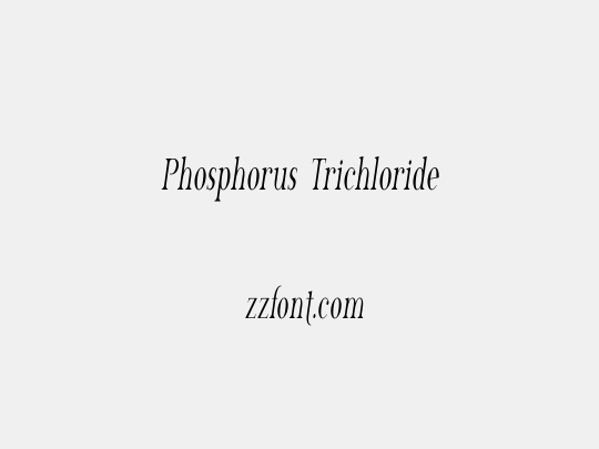Phosphorus Trichloride