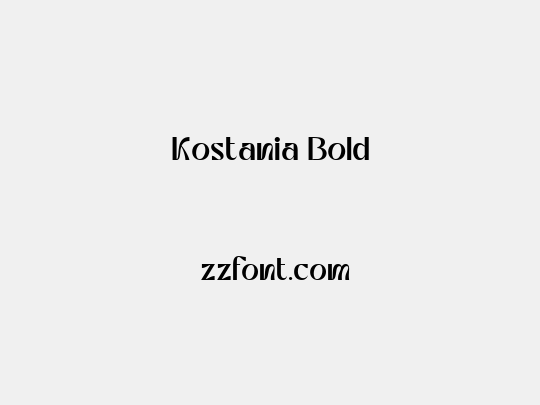 Kostania Bold
