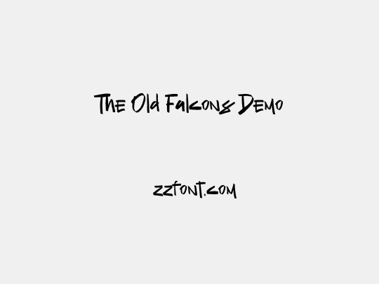 The Old Falcons Demo