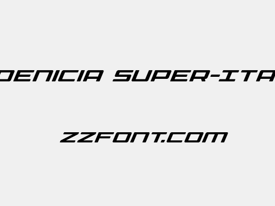 Phoenicia Super-Italic