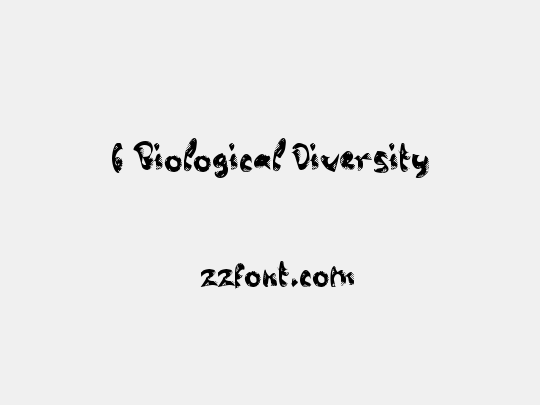 b Biological Diversity