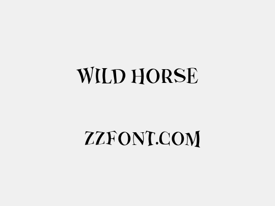 Wild Horse