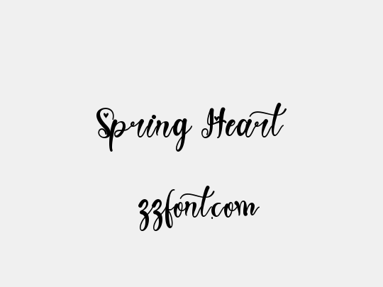 Spring Heart
