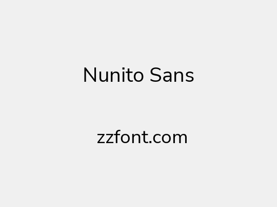 Nunito Sans