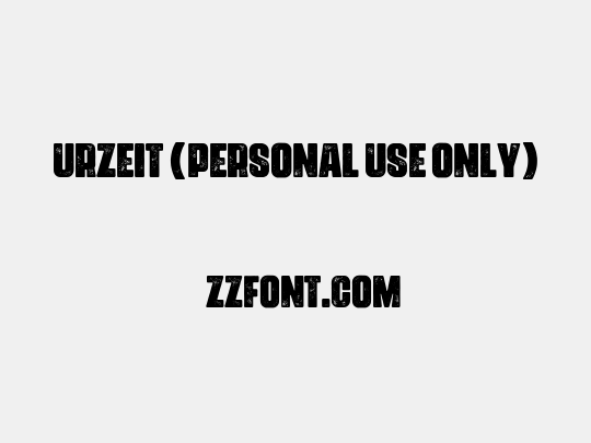 Urzeit (Personal Use Only)