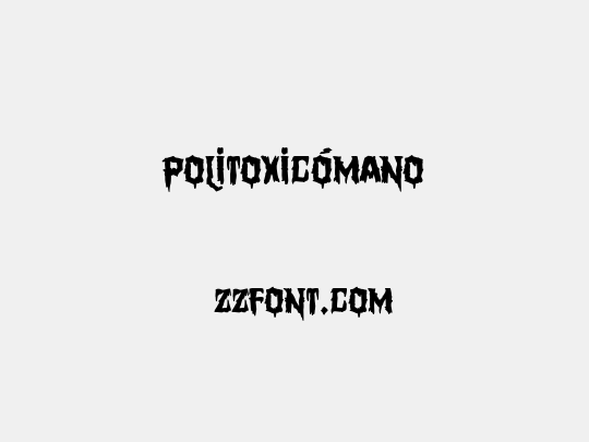 Politoxicómano