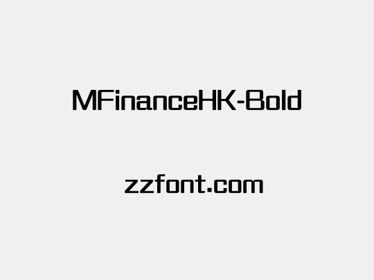MFinanceHK-Bold