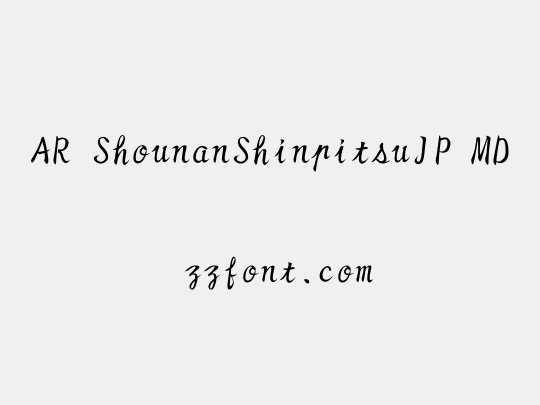 AR ShounanShinpitsuJP MD