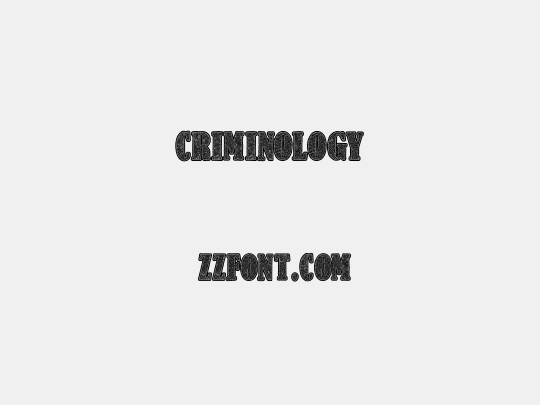 Criminology