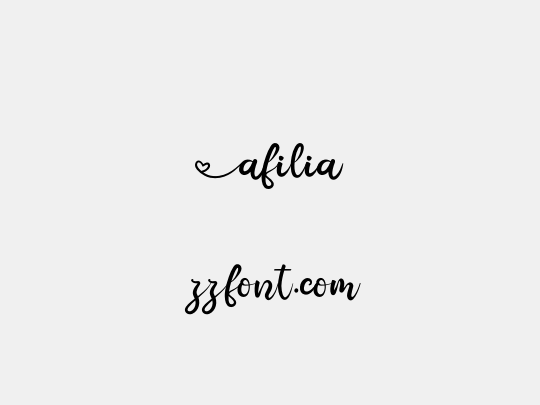 Afilia