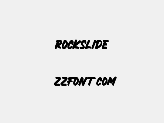 ROCKSLIDE