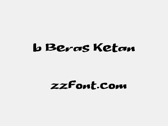 b Beras Ketan
