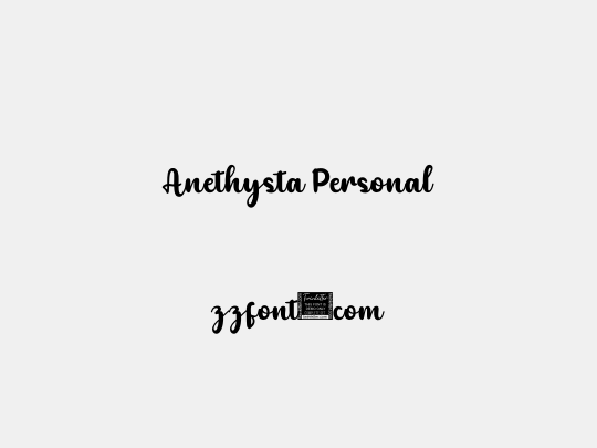 Anethysta Personal