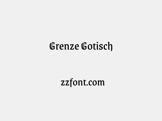 Grenze Gotisch