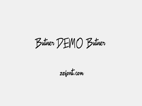 Butner DEMO Butner