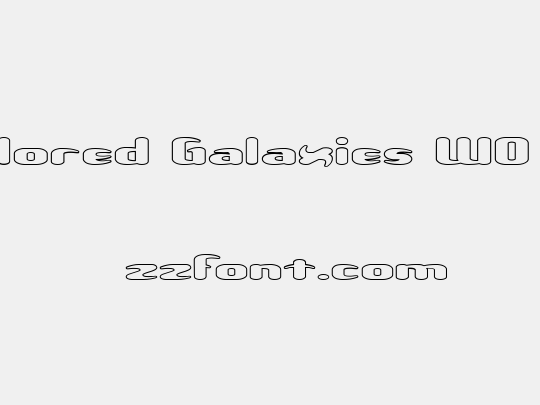 Unexplored Galaxies WO (BRK)