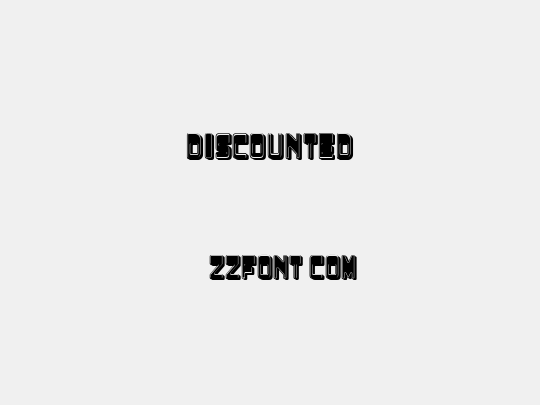 Discounted