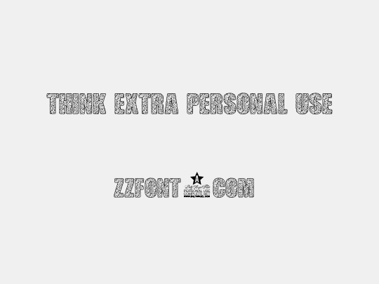 THINK EXTRA PERSONAL USE