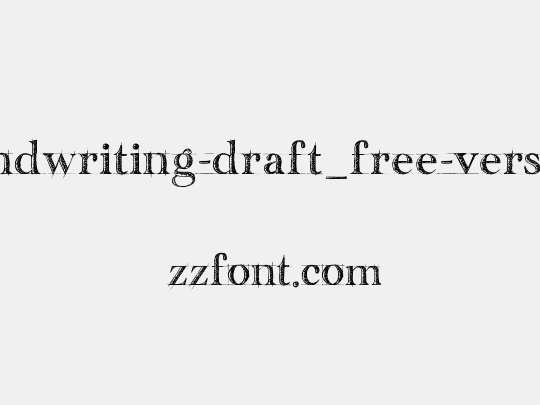 handwriting-draft_free-version