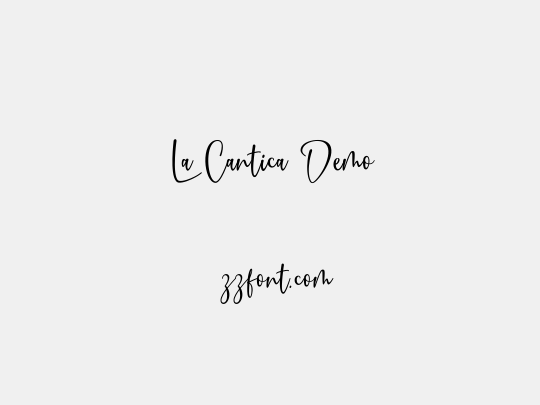 La Cantica Demo