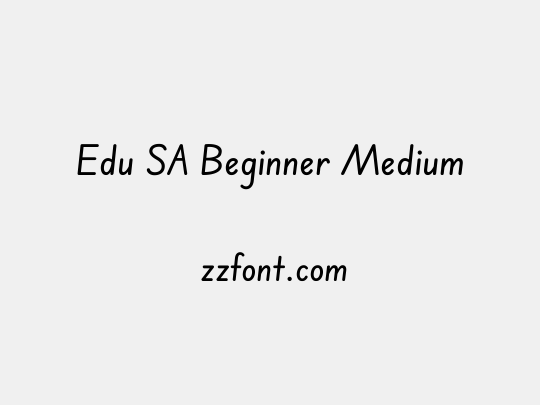 Edu SA Beginner Medium