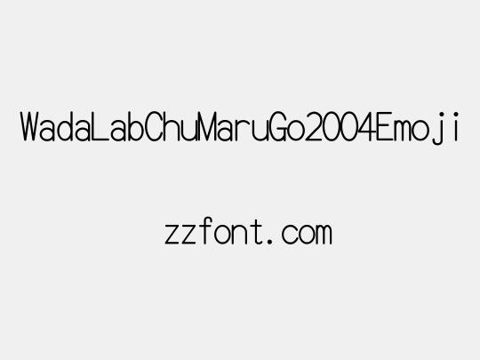 WadaLabChuMaruGo2004Emoji