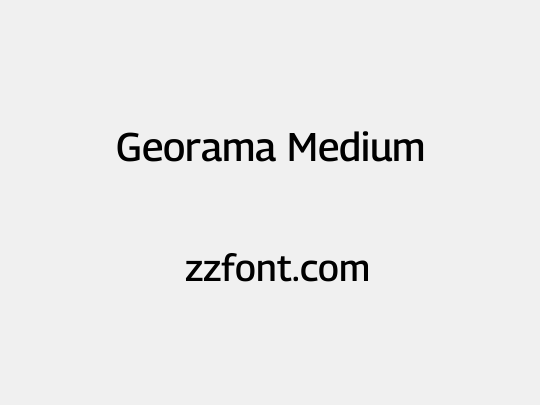 Georama Medium