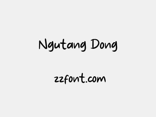 Ngutang Dong