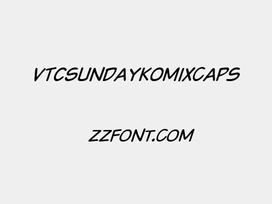 VTCSundaykomixcaps