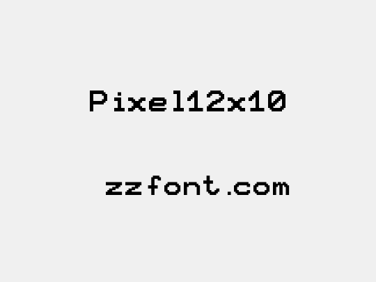 Pixel12x10