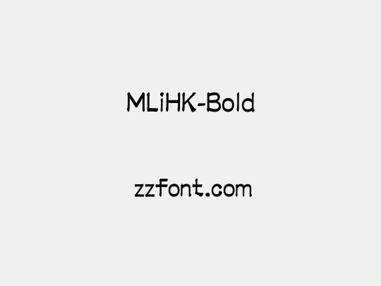 MLiHK-Bold