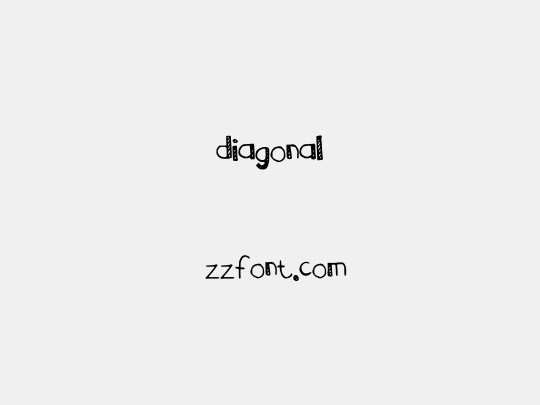 diagonal