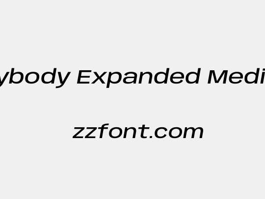 Anybody Expanded Medium