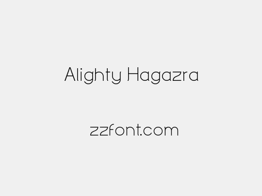 Alighty Hagazra