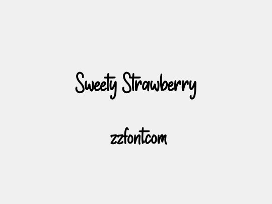Sweety Strawberry