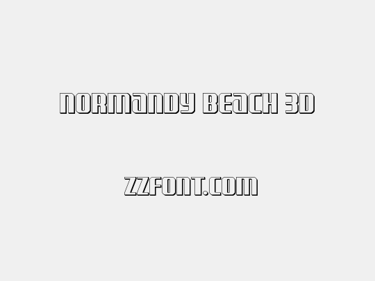 Normandy Beach 3D